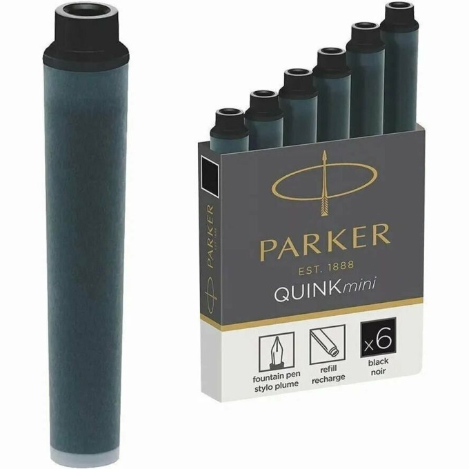 Картридж PARKER Z17 MINI BLACK 6 шт CW1950407